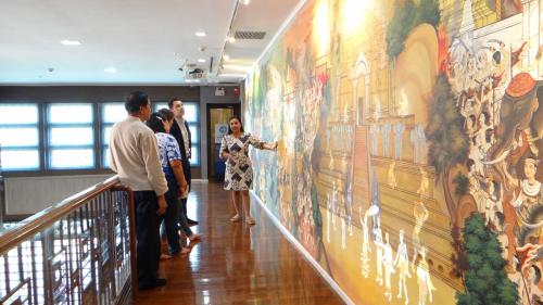 นักเรียนรายวิชาการจัดโปรแกรมนำเที่ยว รุ่นที่ 170 แผนกวิชาการท่องเที่ยวและการโรงแรม วิทยาลัยสารพัดช่างเชียงใหม่ เข้าเยี่ยมชมและรับฟังบรรยายเกี่ยวกับวิวัฒนาการเงินตราไทยและเงินตราล้านนา